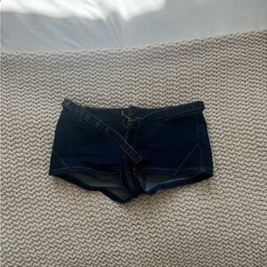 Edikted micro Denim Shorts
